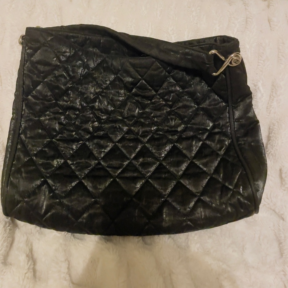 Chanel Le Marias Coated Canvas Hobo